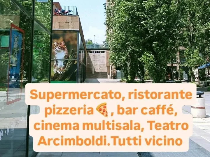 Bellissimo Bilocale Con Terrazzo Διαμέρισμα Μιλάνο 0*,